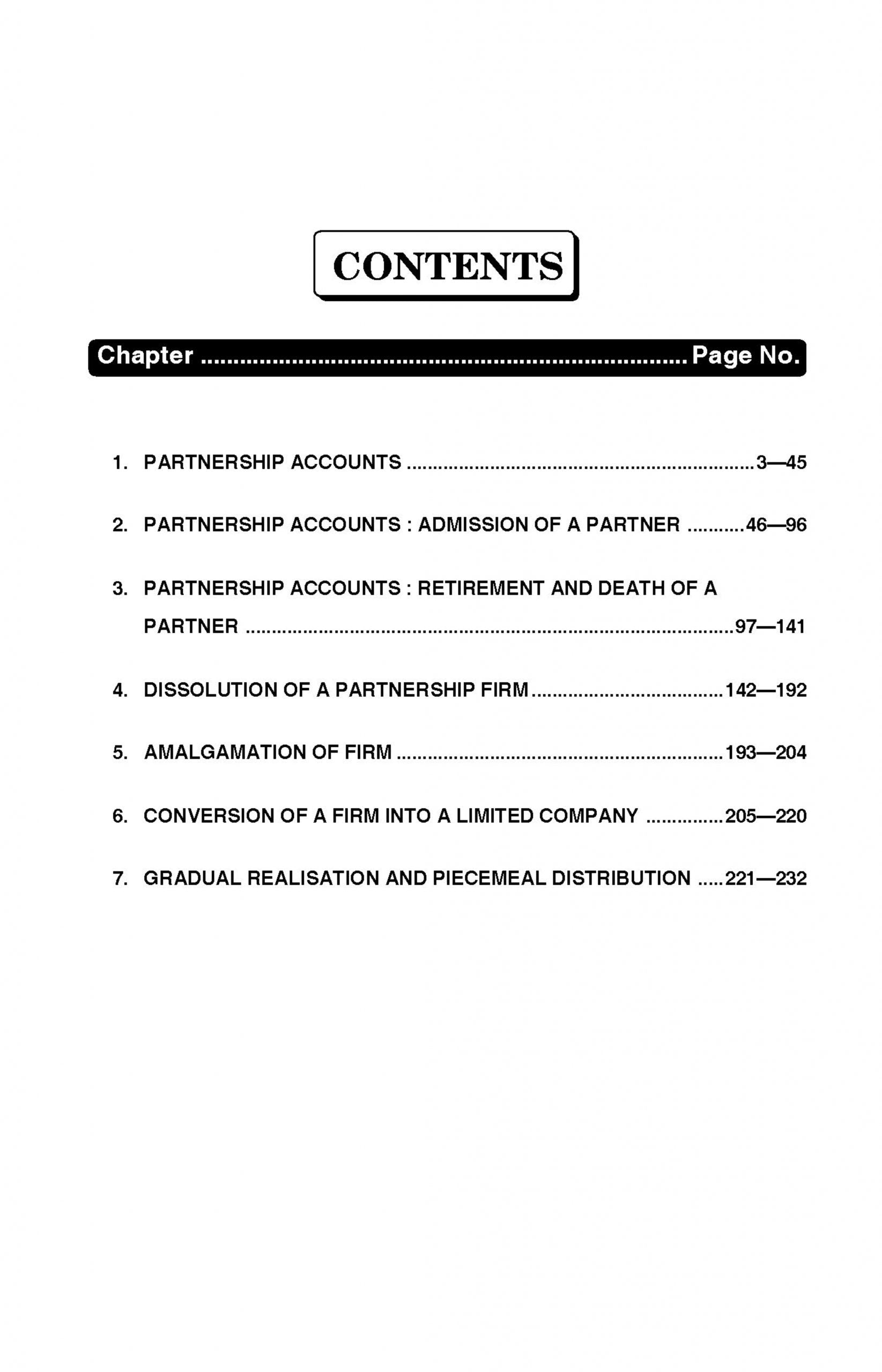 Partnership Accounting