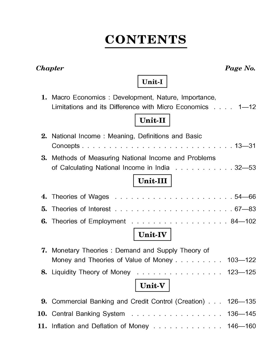 Macro Economics