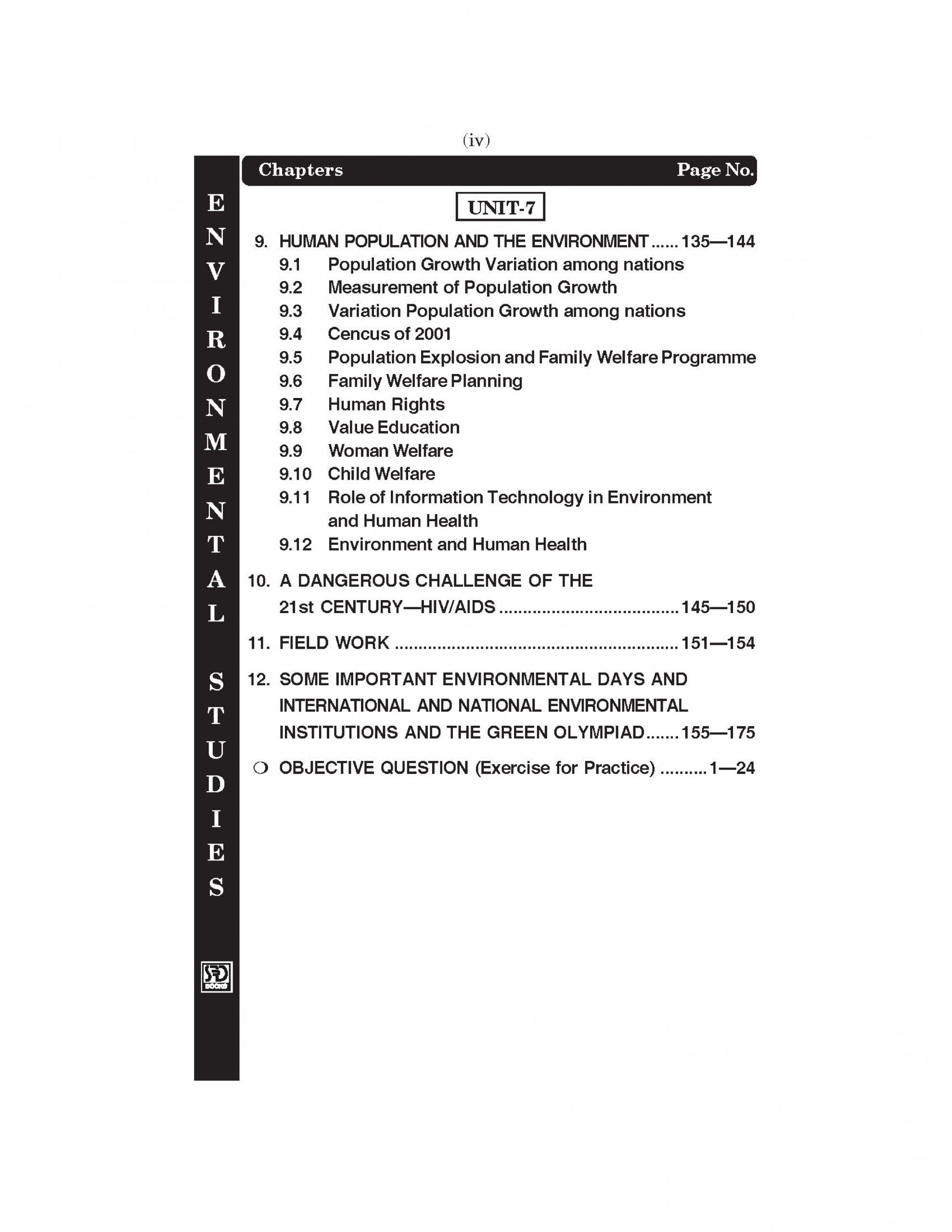 Environmental Studies (Compulsory Paper)