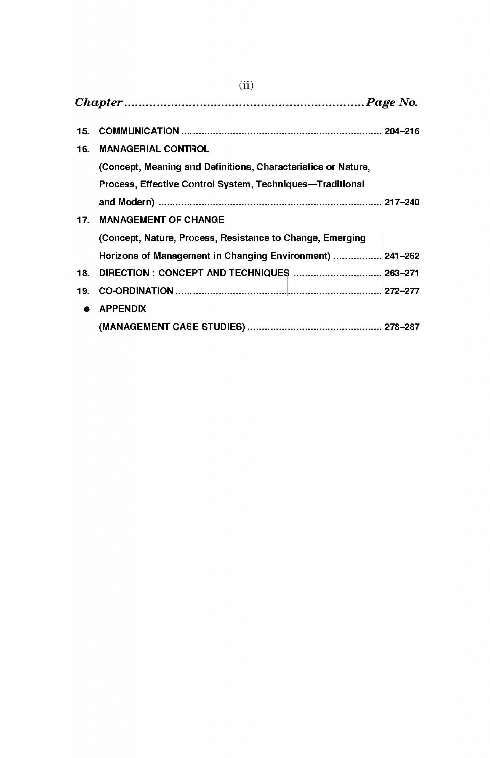 Fundamentals of Management For BBA, MBA, BCA, MCA, B.Com, M.Com, C.A., C.S. & C.W.A.