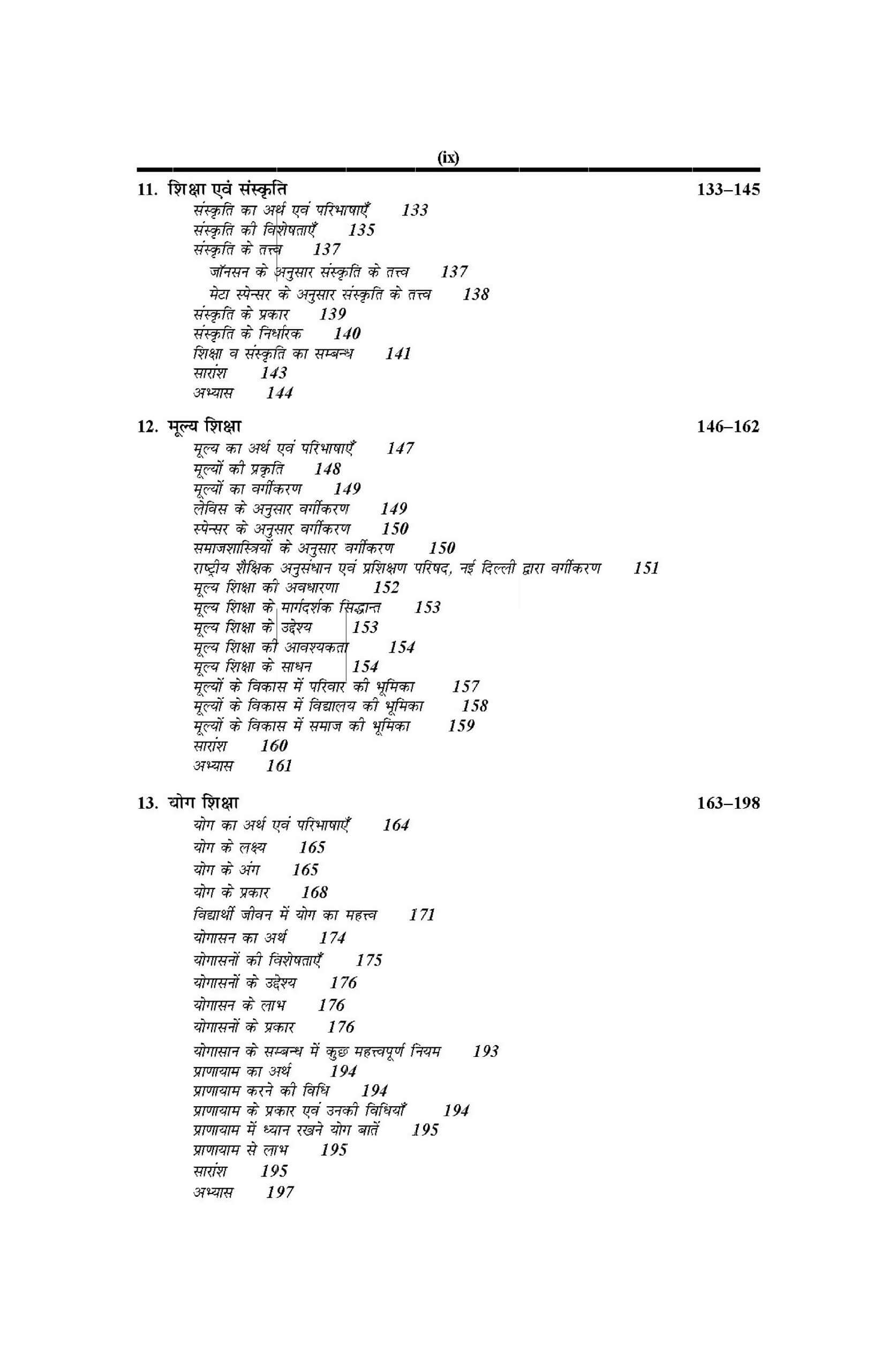 Principles of Education (शिक्षा के सिद्धांत) For BA and MA