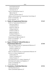 Organisational Behaviour For B.Com, B.B.A., M.Com & M.B.A.