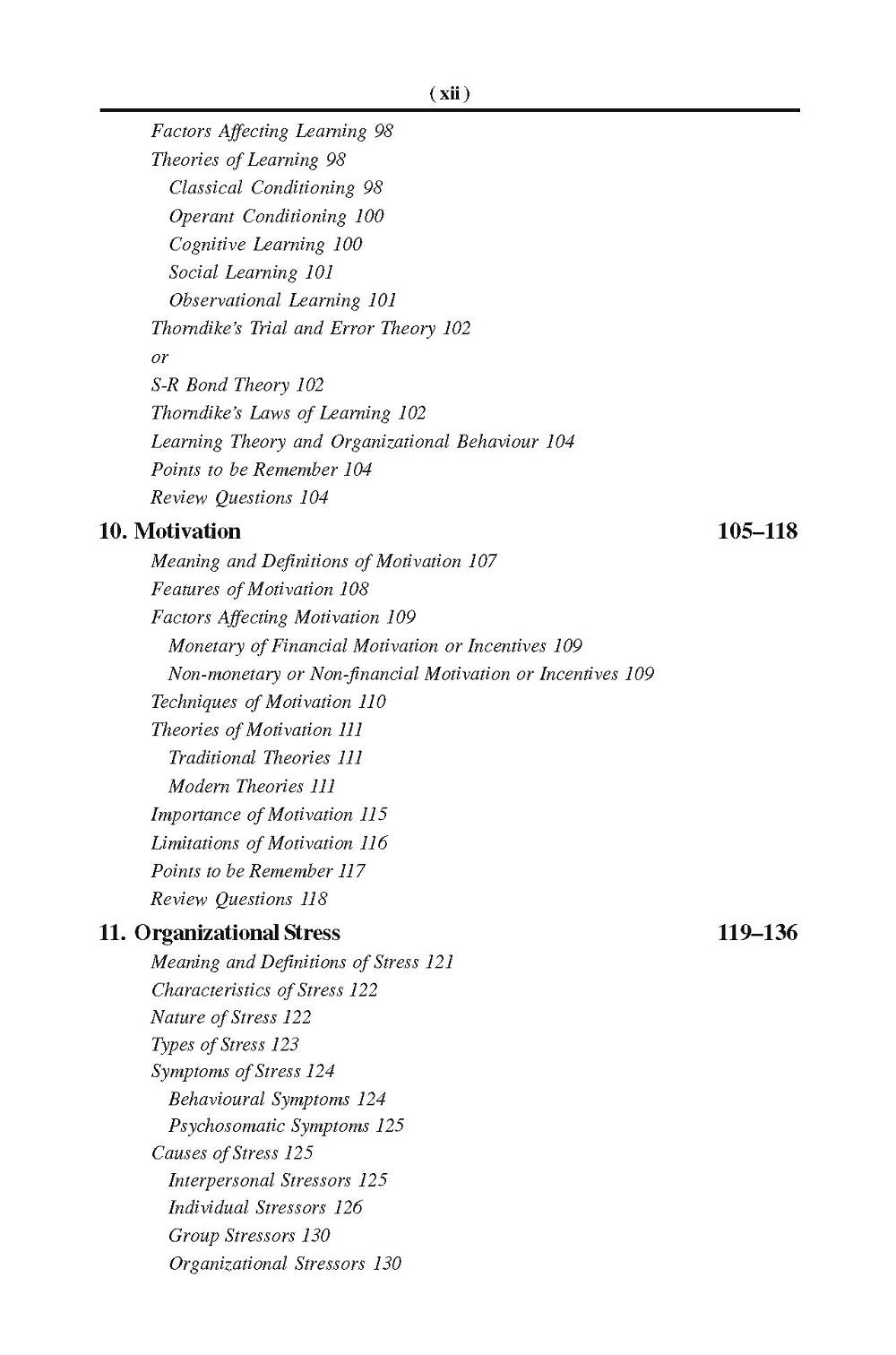 Organisational Behaviour For B.Com, B.B.A., M.Com & M.B.A.