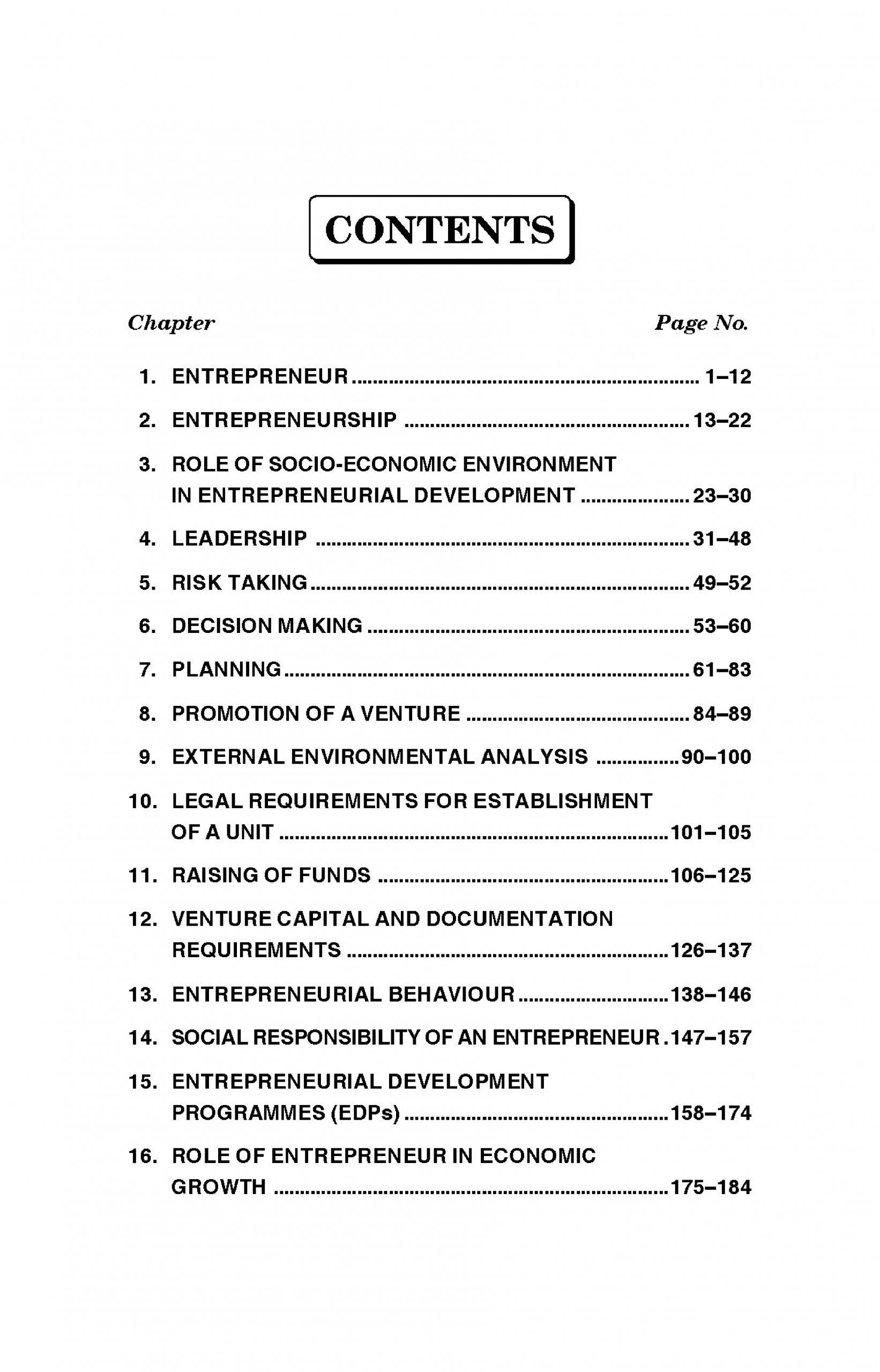 Fundamentals of Entrepreneurship For B.Com, M.Com, BBA & MBA