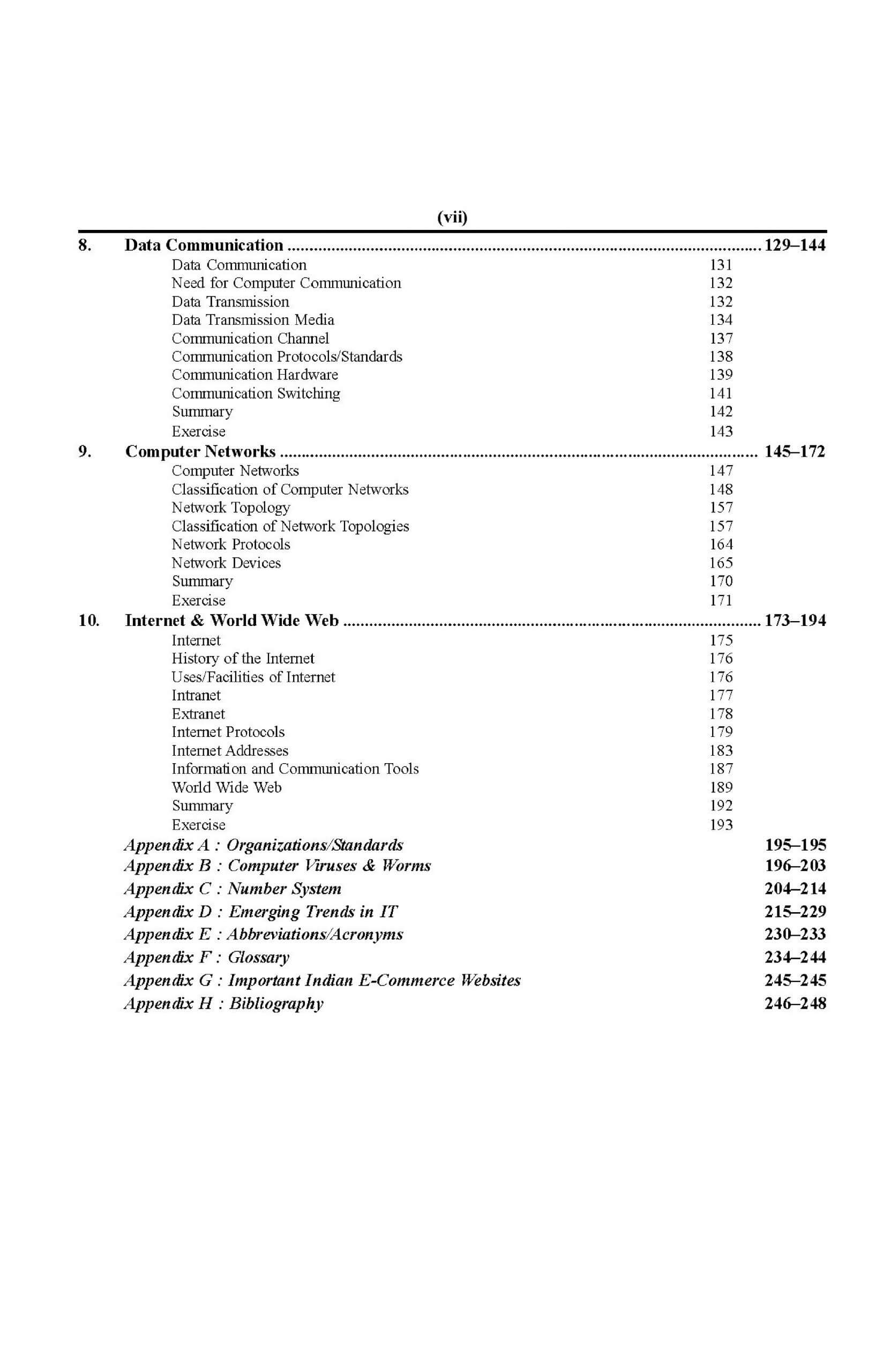 Fundamentals of Computer For BCA, B.Com, BBA, MCA, M.Com & MBA