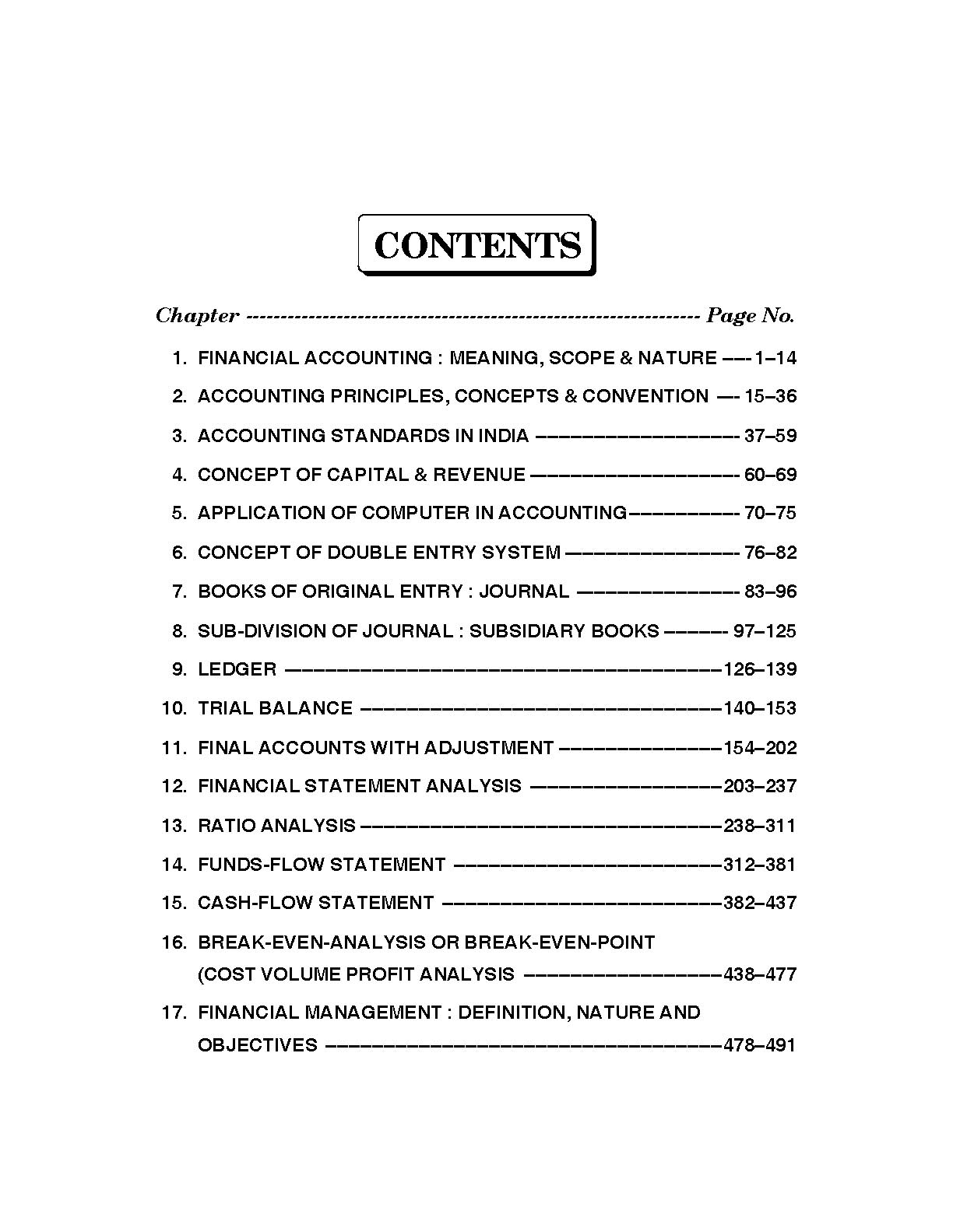 Accounting and Financial Analysis