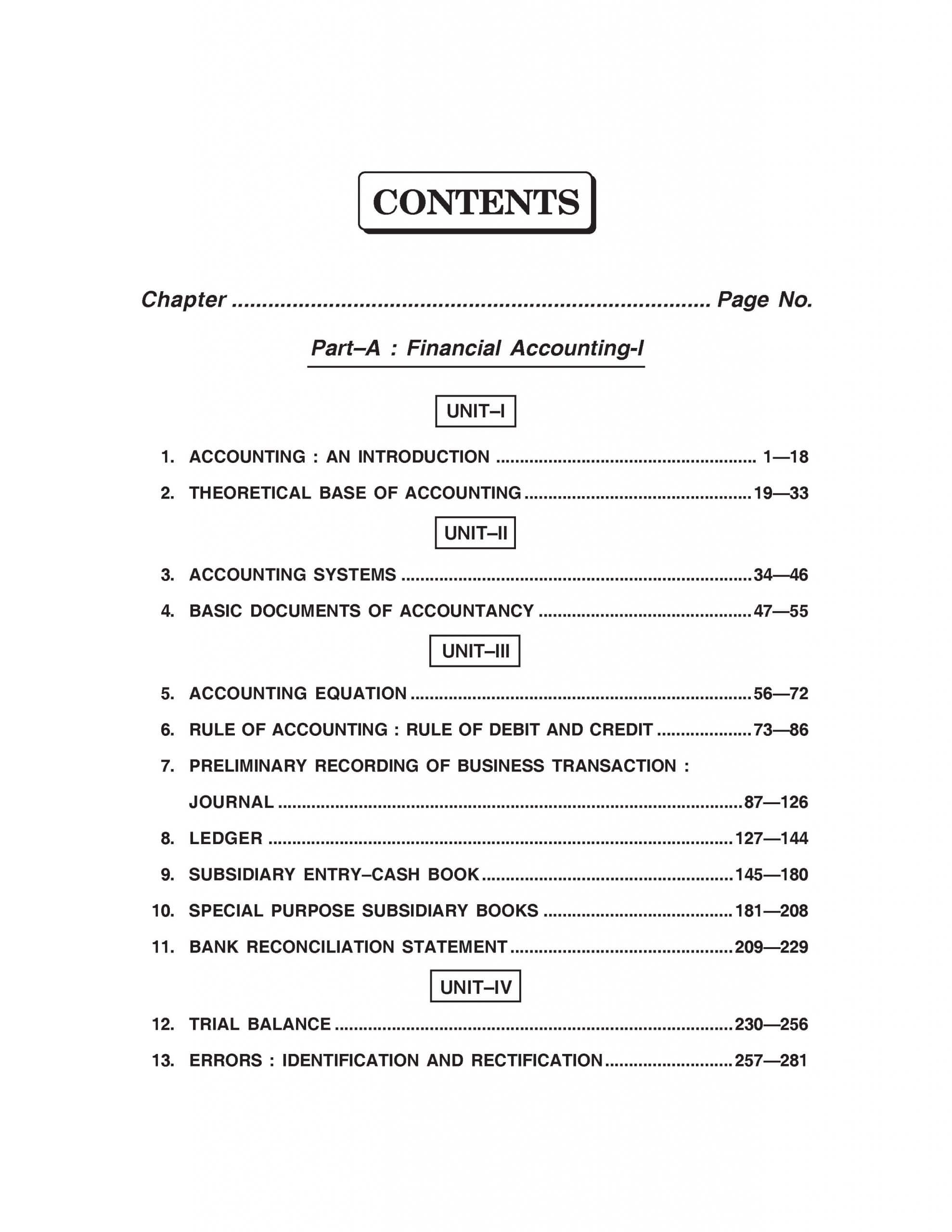 Accountancy Class XI (NCERT/CBSE)