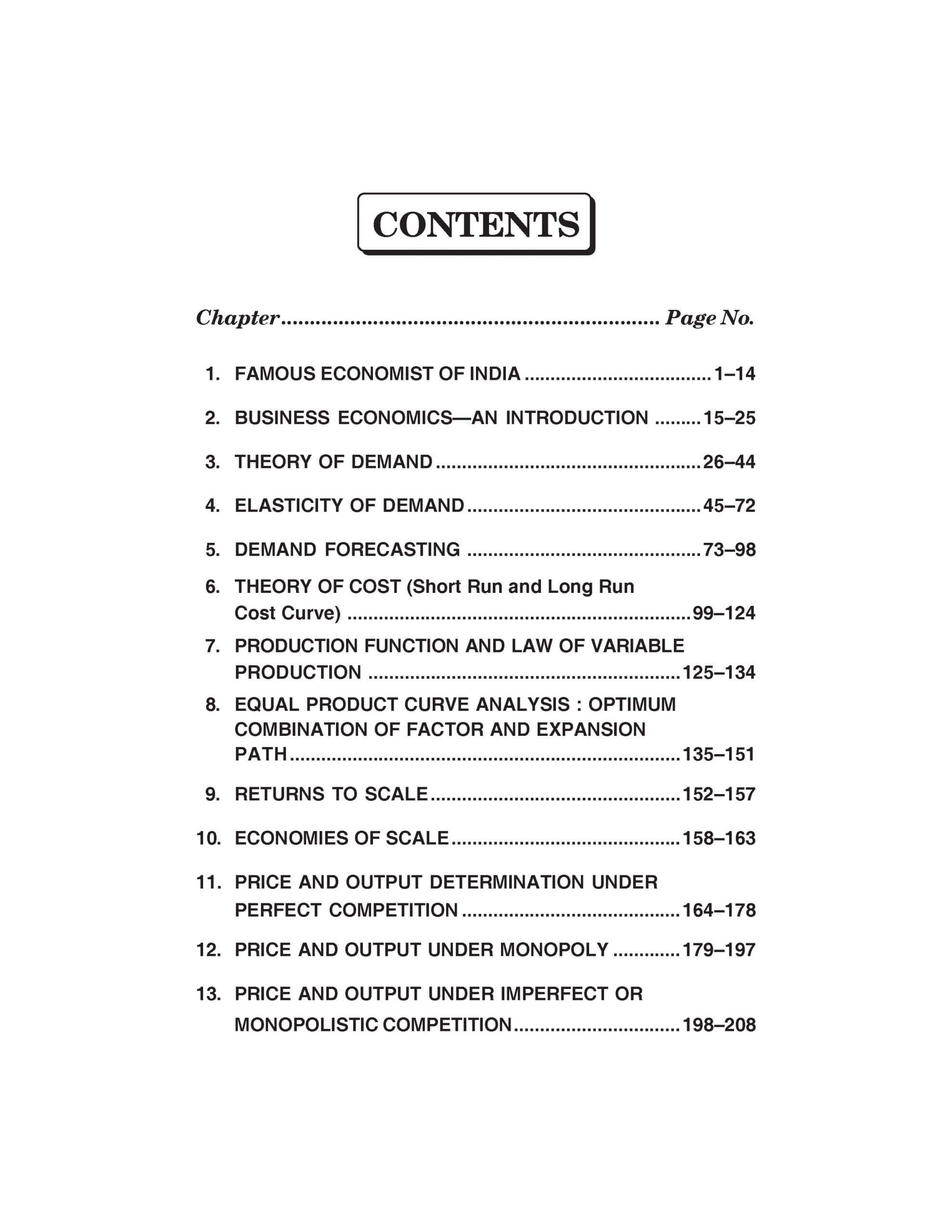 Business Economics For B. Com. Sem.-2 (According to NEP-2020)