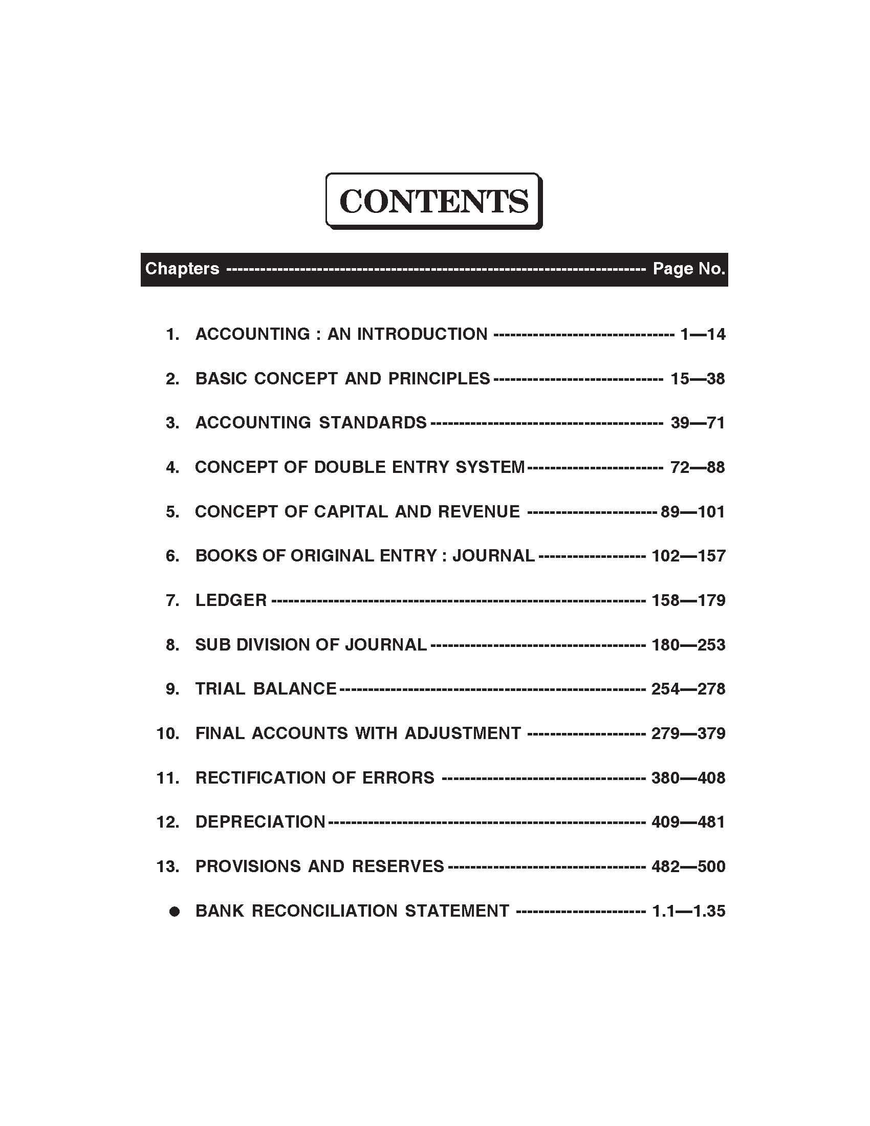 Basic Accounting For B.Com, BBA, BCA, M.Com, MCA & MBA