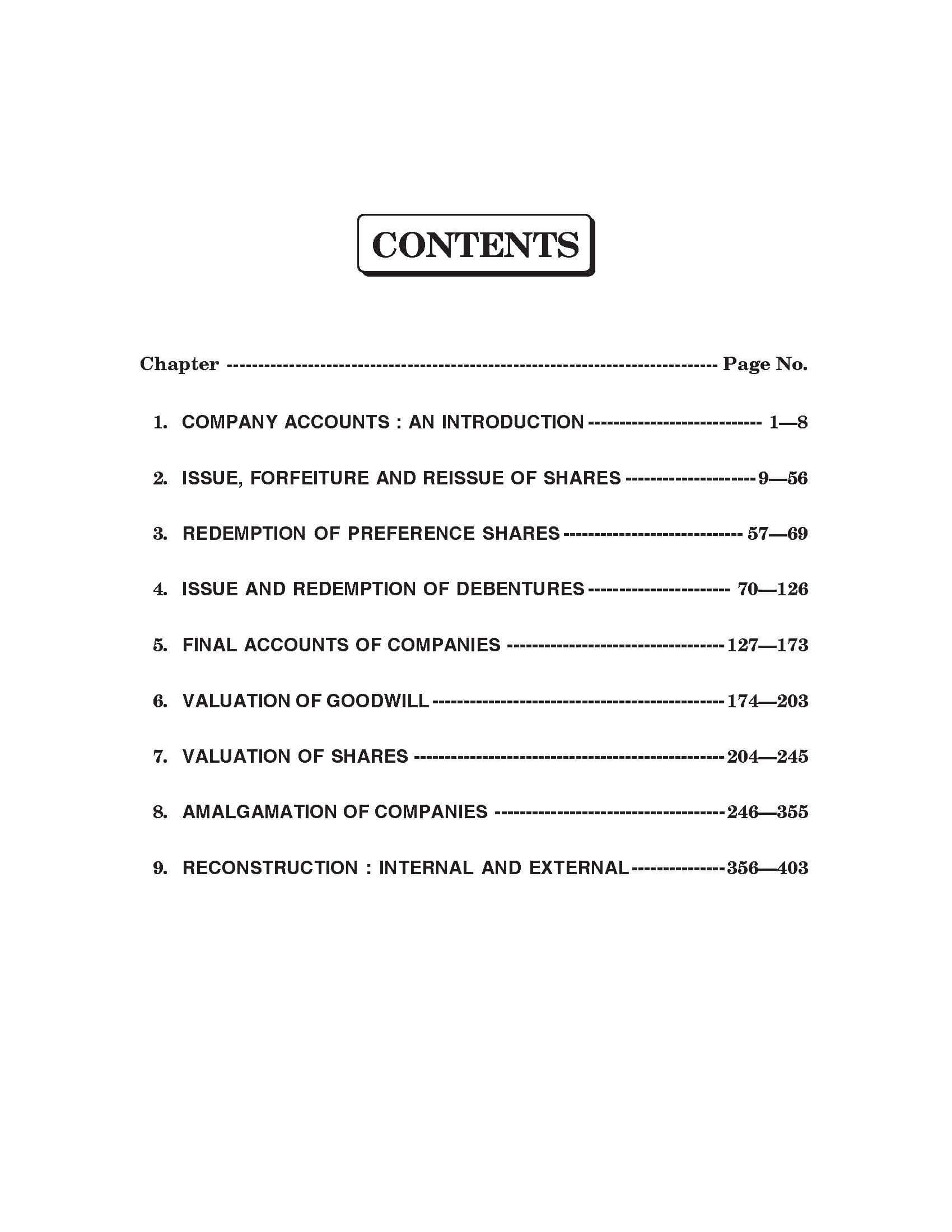 Corporate Accounting For B.Com. Sem.-5 (According to NEP-2020)