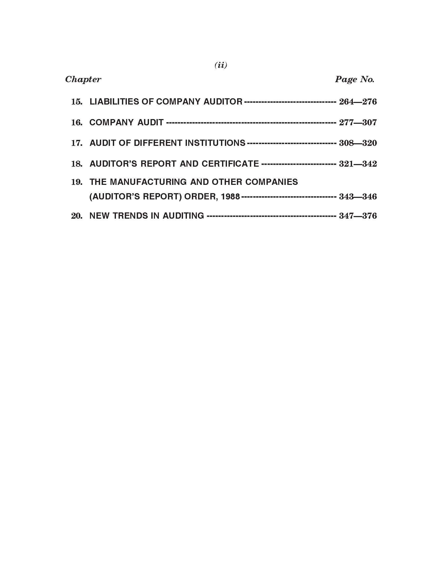 Auditing For B.Com. Sem.-6 (According to NEP-2020)