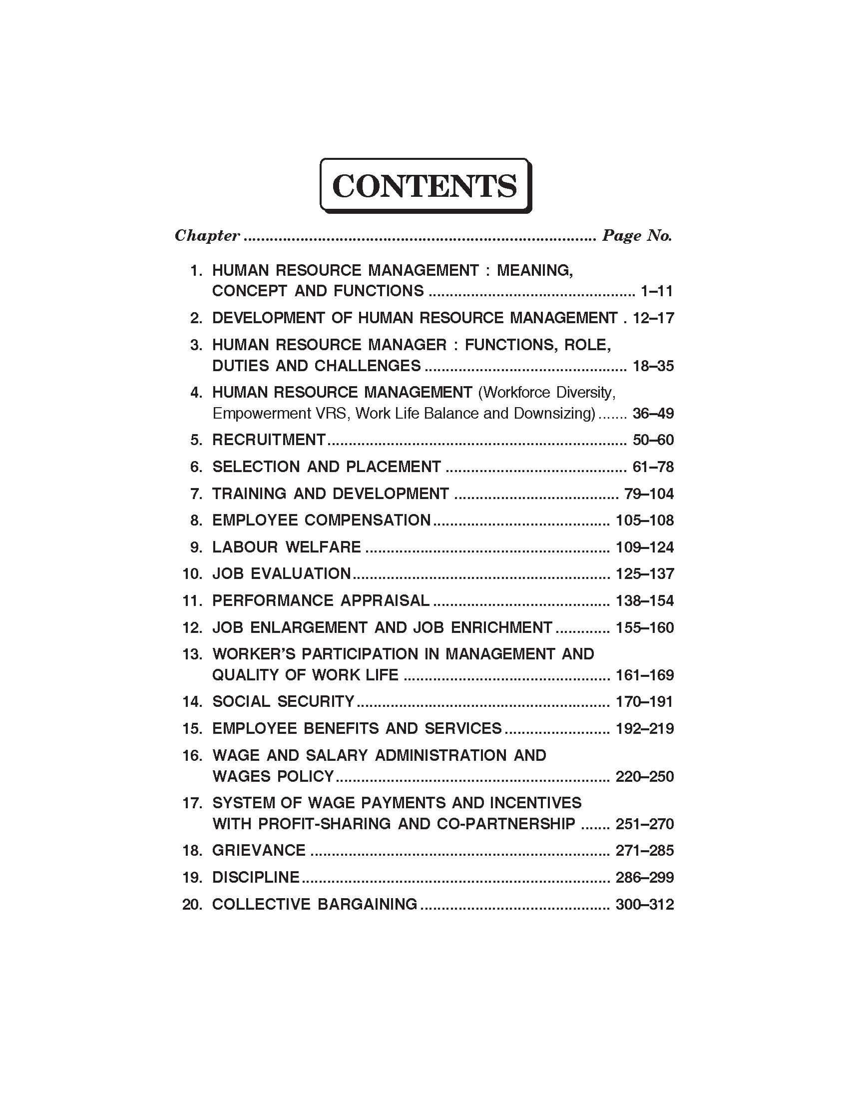 Human Resource Management For B.Com. Sem.-6 (According to NEP-2020)