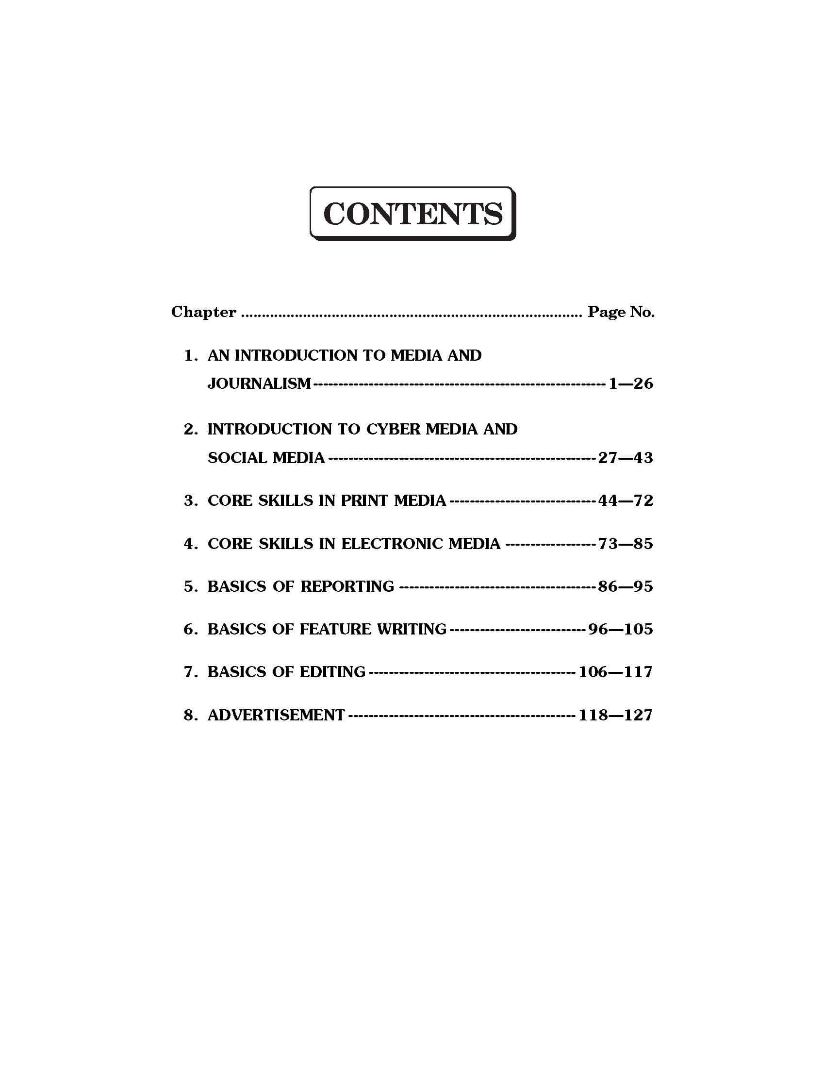 Media & Journalistic Writing For B.A. (Sem.-6) According to NEP-2020