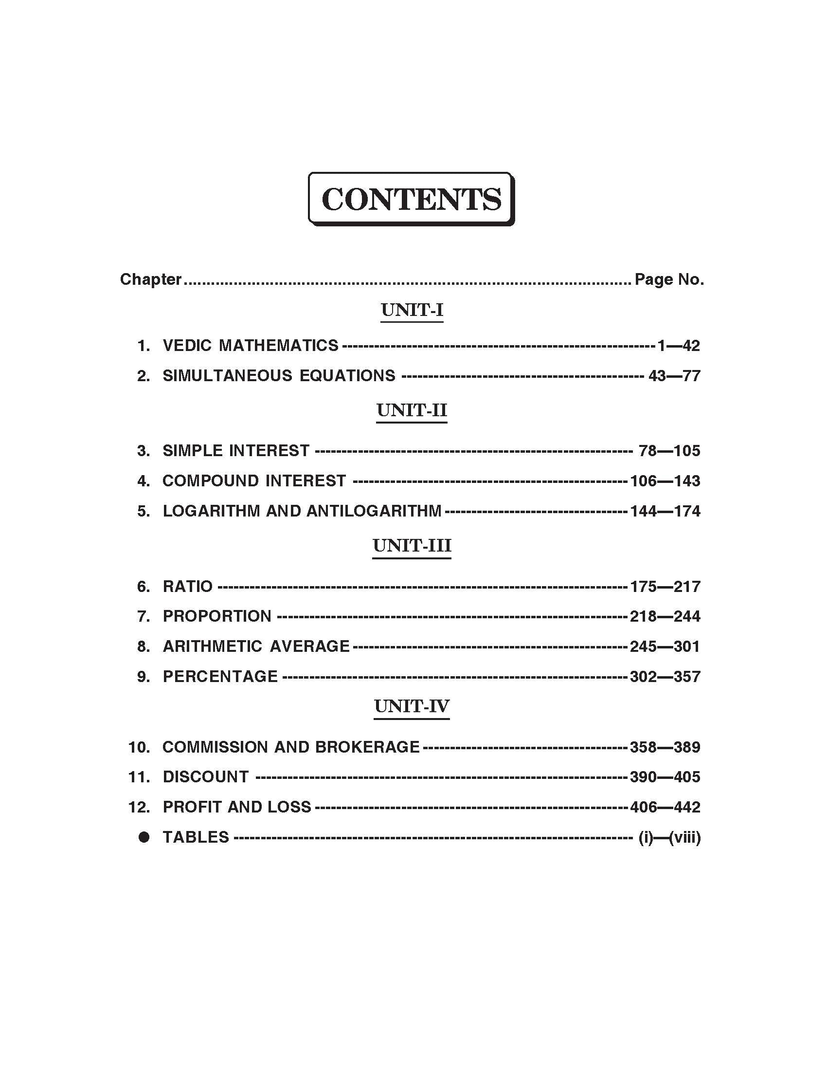 Business Mathematics For B.Com. Sem.-2 (Chattisgarh University) According to NEP-2020