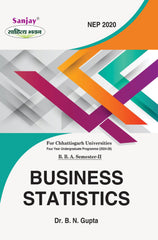 Business Statistics For B.B.A. Sem.-2 (Chattisgarh University) According to NEP-2020