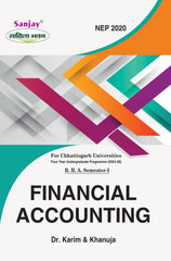 Financial Accounting For B.B.A. Sem.-1 (Chattisgarh University) According to NEP-2020