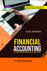 Financial Accounting For B. Com. Sem.-2 (According to NEP-2020)